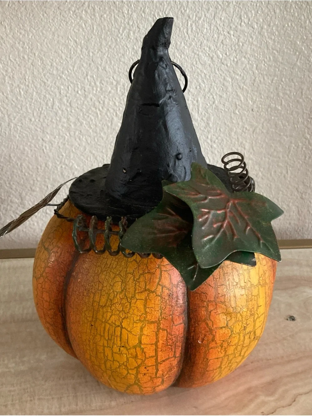 Martha Stewart Halloween Cat Pumpkin  Witch lantern insert Vtg